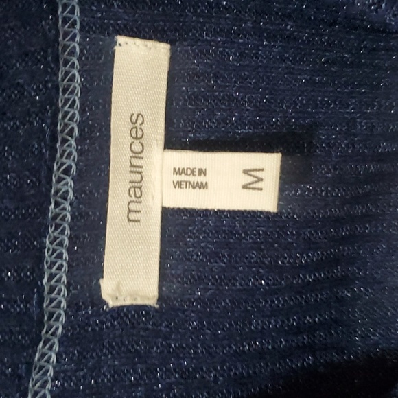 Womens medium, dark blue with shimmer - Picture 2 of 3